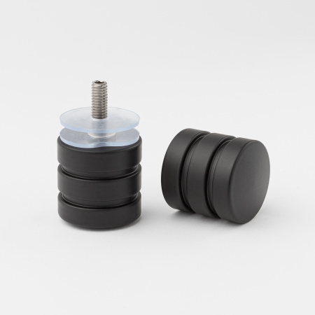 Ручка кноб, круглая  черный матовый R10-K3002BL Ручка кноб, круглая  черный матовый R10-K3002BL