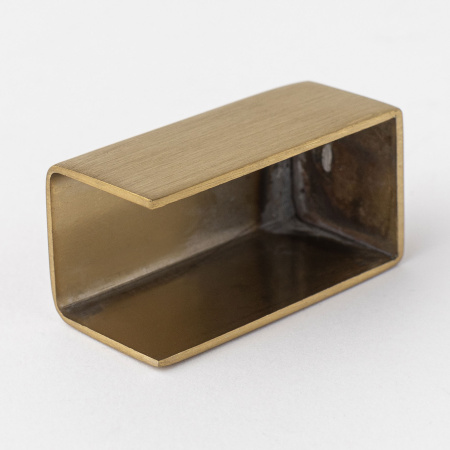 Заглушка для трубы 15х15 Брашированное золото Z10-1501GDB