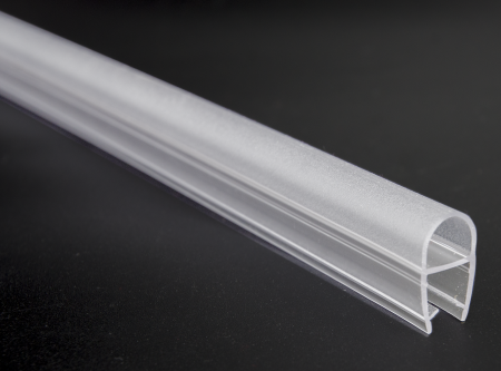 PVH04-906KW8 Уплотнительный ПВХ профиль для стекла 8 мм, 2500мм,premium, прозраочный PVH04-906KW8 Уплотнительный ПВХ профиль для стекла 8 мм, 2500мм,premium, прозраочный