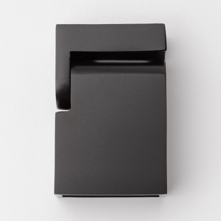 Регулируемое крепление штанги 30х10 к стене матовый черный S10-30R01BL