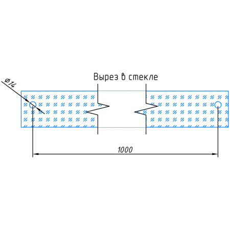 Ручка полотенцесушитель-скоба, брашированное золото, нержавеющая сталь sus304 ZL011-BGD/sus304