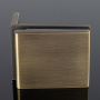 K03-200BRZ/brass Коннектор, стекло-стена 90°, бронза, латунь