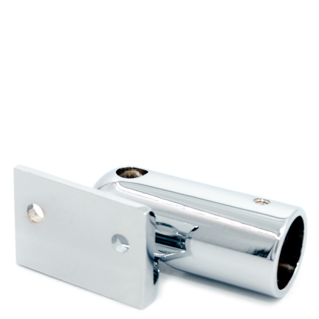 CK-412D19-PC Коннектор труба-стена регулируемый, D19мм, Хром глянцевый