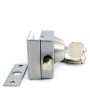 LC-18A-SSS Замок с ответной планкой в стену, Хром Матовый