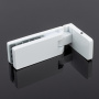 P03-106WM/sus304 Петля стена-стекло, открывание 90˚, белый матовый, sus304