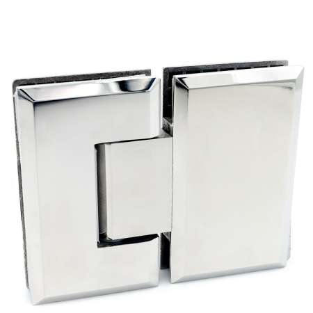 CL-303S-PC Петля стекло-стекло 180°, Хром глянцевый