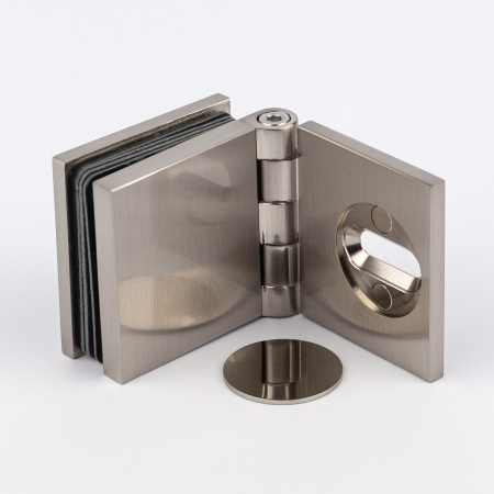 коннектор H4590R-STN/brass, матовый хром