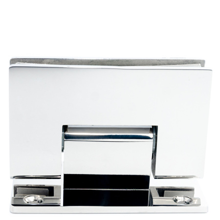 CL-103S-PC Петля крепление стекло-стена 90°, Хром глянцевый