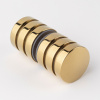 Ручка-кноб круглая, золото, нержавеющая сталь