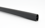 PVH04-906GFM8 Уплотнительный ПВХ профиль для стекла 8мм, 2500мм, premium, графит матовый