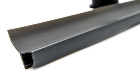 PVH04-911GFM8 Уплотнительный профиль ПВХ для стекла 8 мм, 2500мм 12