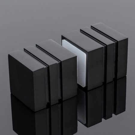 RK02-303BLK/sus304 Ручка кноб квадратная, нержавеющая сталь sus304, черный маатовый RK02-303BLK/sus304 Ручка кноб квадратная, нержавеющая сталь sus304, черный маатовый