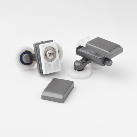 Ролики для дверей душевой кабины графит RK10-S826GF