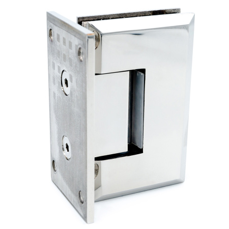 CL-301S-PC Петля стекло-стена 90°, Хром глянцевый