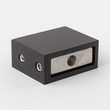 S02-500BLK/sus304 Соединитель труба стена 30*10, черный матовый, sus304