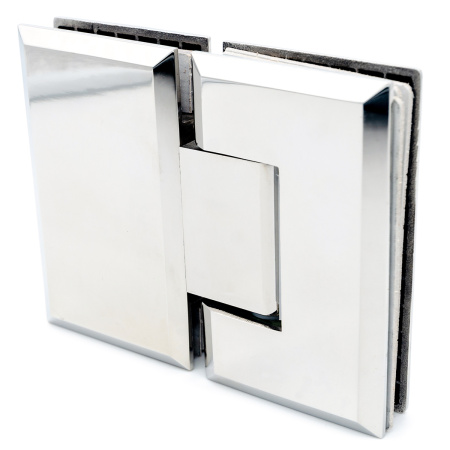 CL-303S-PC Петля стекло-стекло 180°, Хром глянцевый