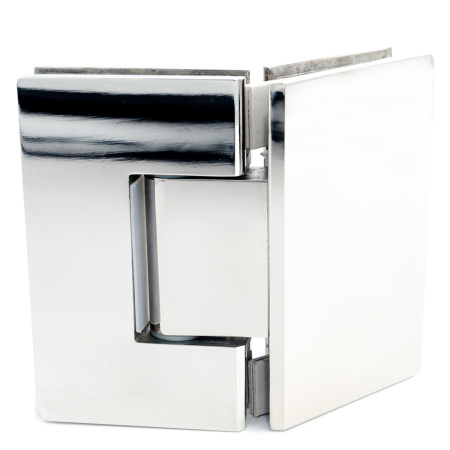 CL-105S-PC Петля крепление стекло-стекло 135°, Хром глянцевый