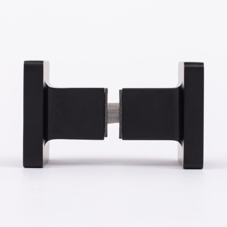 Ручка кноб квадратная, черный матовый, латунь DDJ17-BLK/brass Ручка кноб квадратная, черный матовый, латунь DDJ17-BLK/brass