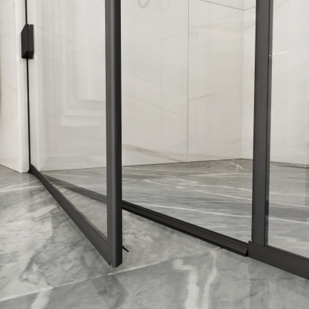 Комплект фурнитуры СП-ПЧ3 для душевой кабины из стекла