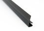 PVH04-910BKL8 Уплотнительный профиль ПВХ для стекла 8 мм, 2500мм