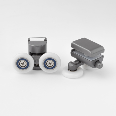 Ролики для дверей душевой кабины графит RK10-S826GF