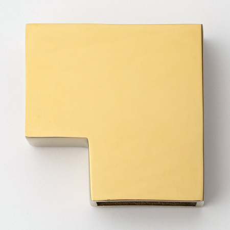 Соединитель трубы 30х10 90°, горизонтальный  золото глянцевое S10-3006GD