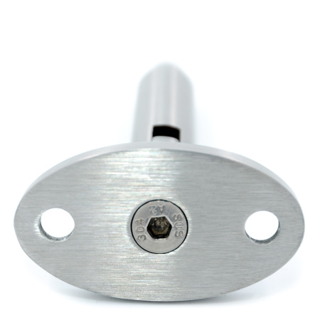 CG-02 Крепление козырька тяга-стена, Хром Матовый