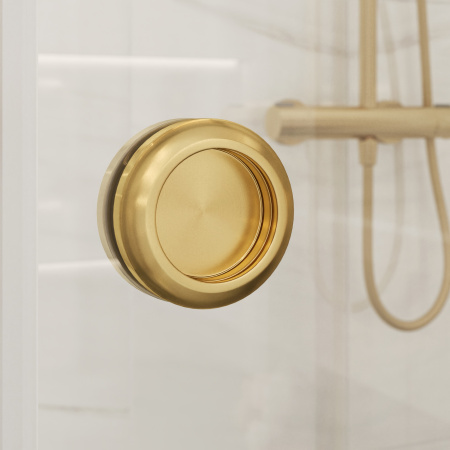 Комплект фурнитуры СП-ПЯЗ3 для раздвижной душевой кабины из стекла