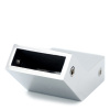 CK-105D30-PC Коннектор трек-трек 135° прямоугольный, 30*10, Хром глянцевый