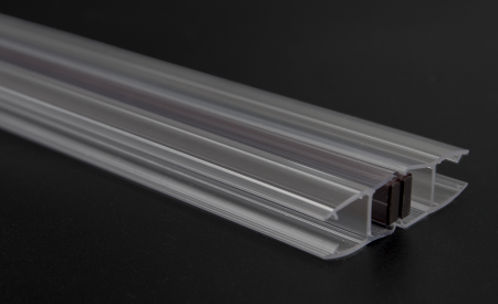 PVH04-901KW8 Магнитный уплотнительный профиль, прямой угол, 8мм 2200мм, premium