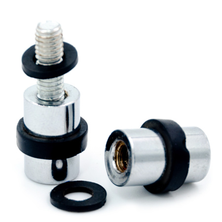 SS-606-PC Держатель полки без фиксации двухсторонний, SS-606, Хром глянцевый