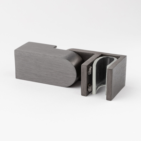 Соединитель трубы 15х15, регулируемый Графит S10-15R01GF