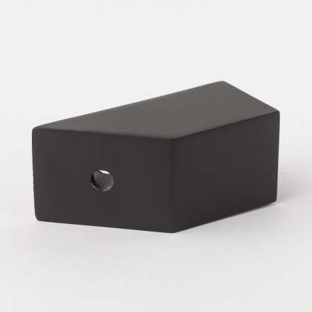 Крепление штанги 15x15 к стене 45° матовый черный S10-1504BL