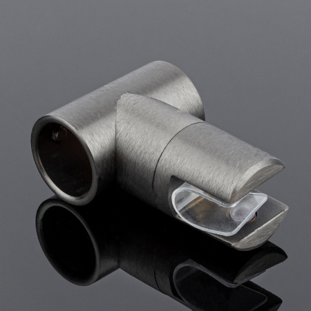 D02-512GFM/sus304 Соединитель трубы ф19 180°, графит матовый, sus304