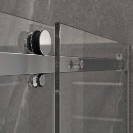 Комплект фурнитуры СП-ПХ3 для раздвижной душевой кабины из стекла