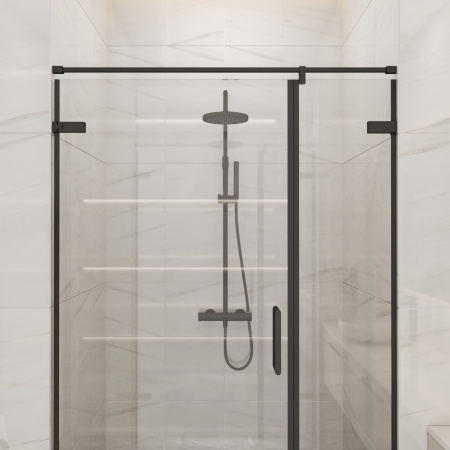 Комплект фурнитуры СП-ПЧМ1 для душевой кабины из стекла