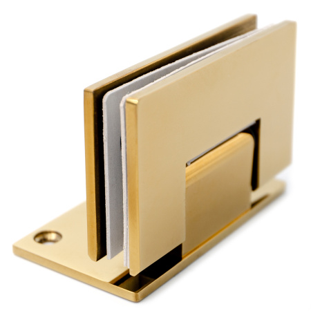 CL-103S-PG Петля крепление стекло-стена 90°, Золото
