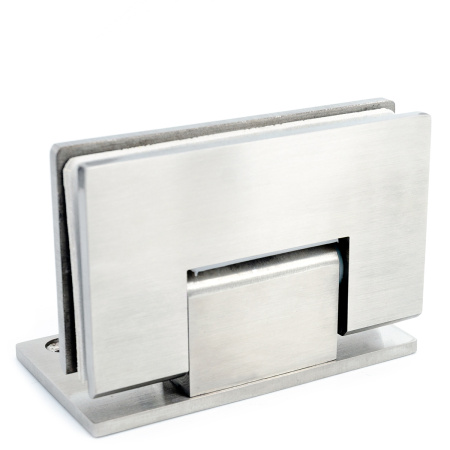 CL-103S-MC Петля крепление стекло-стена 90°, Хром Матовый