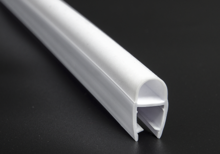 PVH04-906WM8 Уплотнительный ПВХ профиль для стекла 8 мм, 2500 мм,premium PVH04-906WM8 Уплотнительный ПВХ профиль для стекла 8 мм, 2500 мм,premium