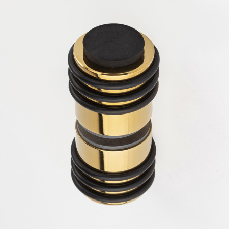 Кноб с резиновым торцом золото глянцевое R10-K03GD Кноб с резиновым торцом золото глянцевое R10-K03GD