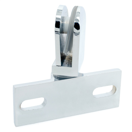 SL-916-PC Петля поворотная стекло-профиль, Хром глянцевый