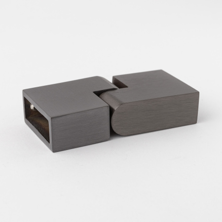 Регулируемое угловое соединение для штанги 30х10 Графит S10-30R02GF