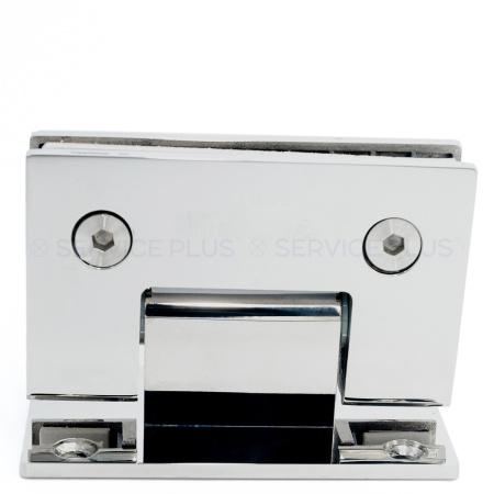 CL-102S-PC Петля крепление стекло-стена 90°, Хром глянцевый