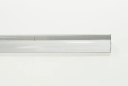 Порог для душевой акриловый 30*15 длина 1000мм, кристально-прозрачный