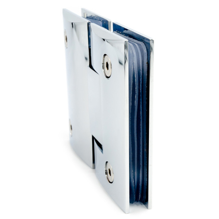 CL-504Z-PC Петля крепление стекло-стекло 180°, Хром глянцевый