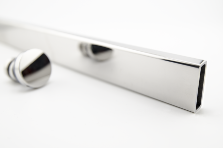 T12-3001PC Труба GRIT 30*10*1.5mm*3/m, Хром