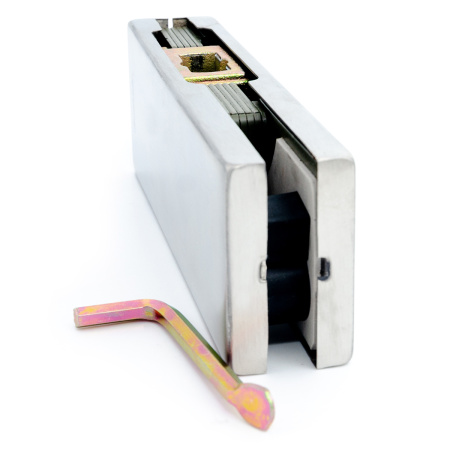 CA-010-MC Фитинг нижний, Хром Матовый