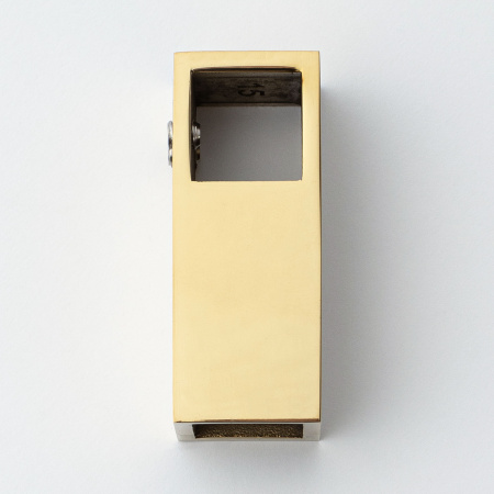 T-образное крепление штанги 15х15 золото глянцевое S10-1503GD