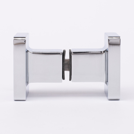 Ручка кноб квадратная, хром, латунь DDJ17-СR/brass Ручка кноб квадратная, хром, латунь DDJ17-СR/brass