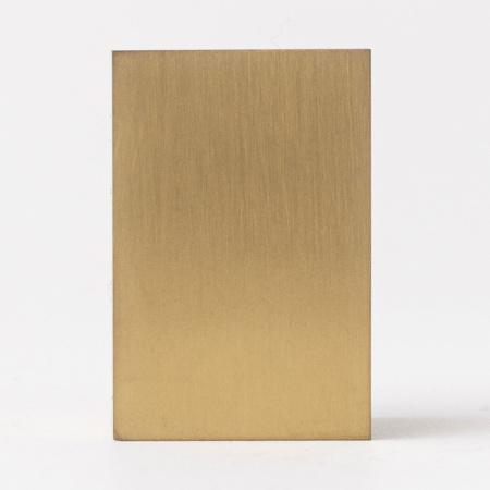 Крепление штанги 15х15 к стене Брашированное золото S10-1501GDB